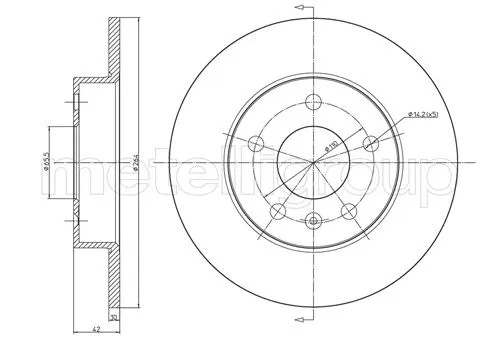 Brake Disc (23-0489C)