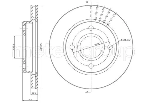 Brake Disc (23-0169)