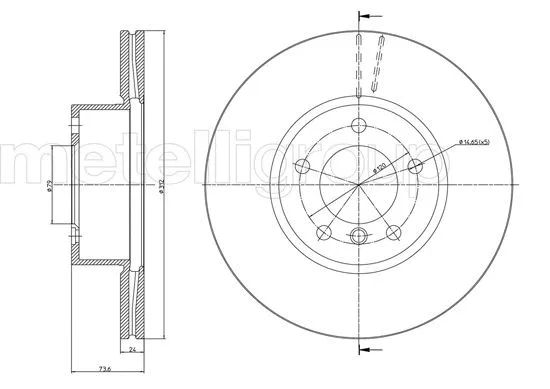 Brake Disc (23-0986C)