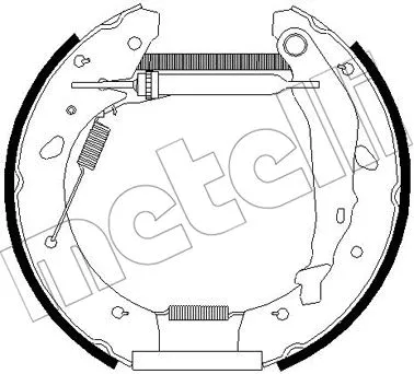 Brake Shoe Set (51-0257)
