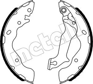 Brake Shoe Set (53-0533)