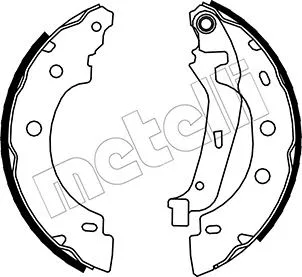 Brake Shoe Set (53-0355)