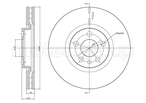Brake Disc (23-0615C)