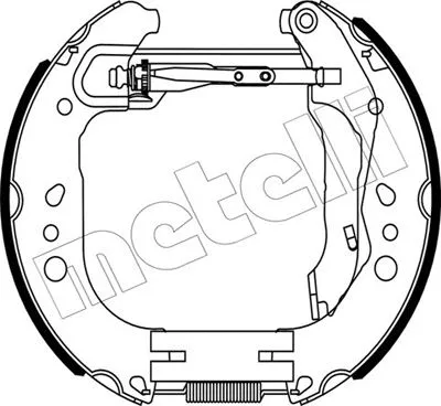 Brake Shoe Set (51-0505)