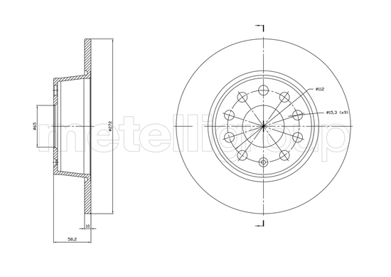 Brake Disc (23-1863C)
