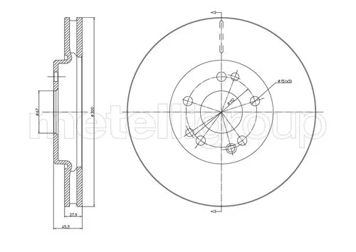 Brake Disc (23-0300)