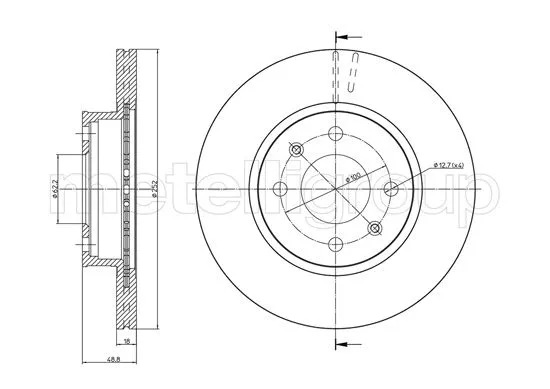 Brake Disc (23-1104)