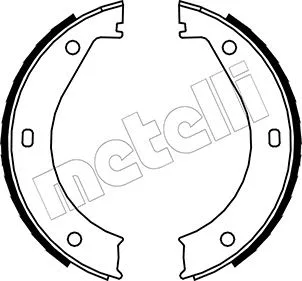 Brake Shoe Set, parking brake (53-0013)