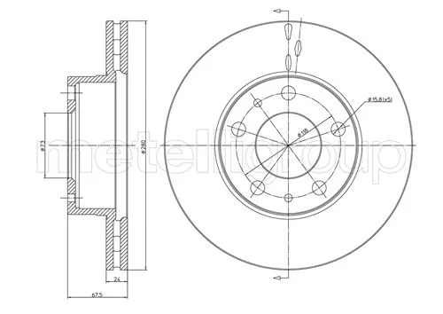 Brake Disc (23-0340)