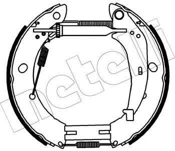 Brake Shoe Set (51-0539)