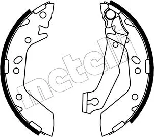 Brake Shoe Set (53-0170)