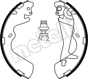 Brake Shoe Set (53-0173)