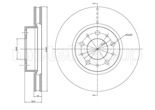 Brake Disc (23-0310)