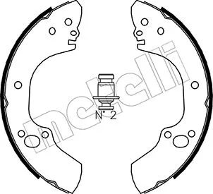 Brake Shoe Set (53-0312)