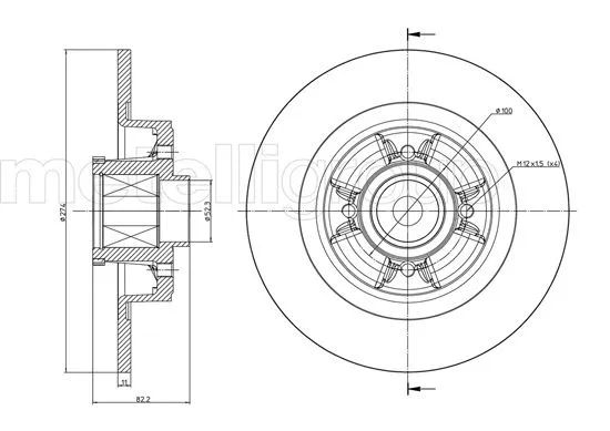 Brake Disc (23-0584)