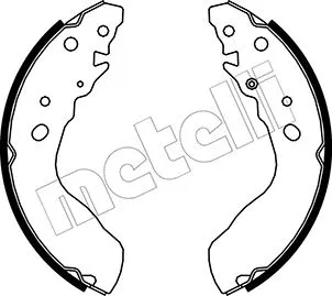 Brake Shoe Set (53-0403)
