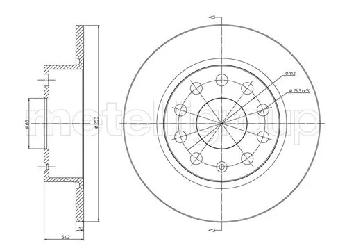 Brake Disc (23-0724C)