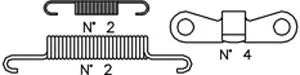Accessory Kit, brake shoes (K384)