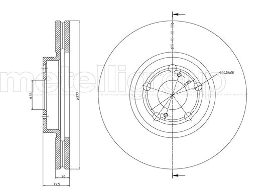Brake Disc (23-0970C)