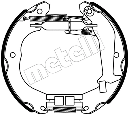 Brake Shoe Set (51-0533)