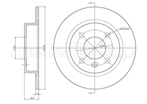 Brake Disc (23-0309)