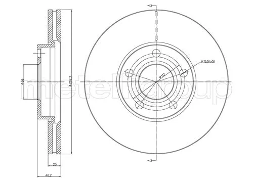 Brake Disc (23-0378C)