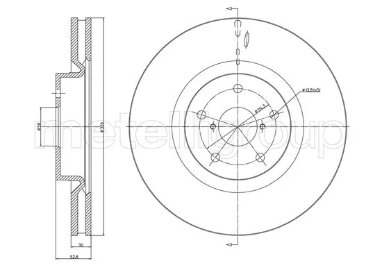 Brake Disc (23-1746C)