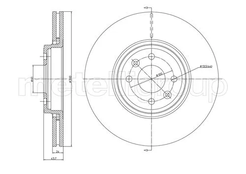Brake Disc (23-0829C)