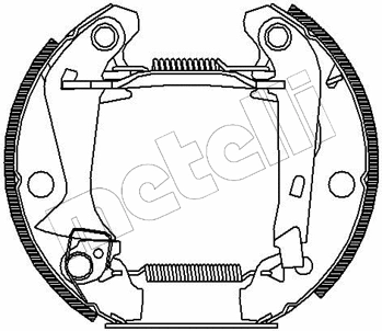 Brake Shoe Set (51-0043)