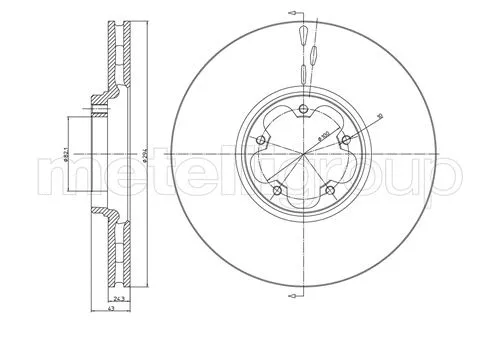 Brake Disc (23-0702)