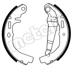 Brake Shoe Set (53-0612)