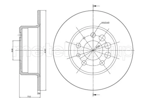 Brake Disc (23-0074)