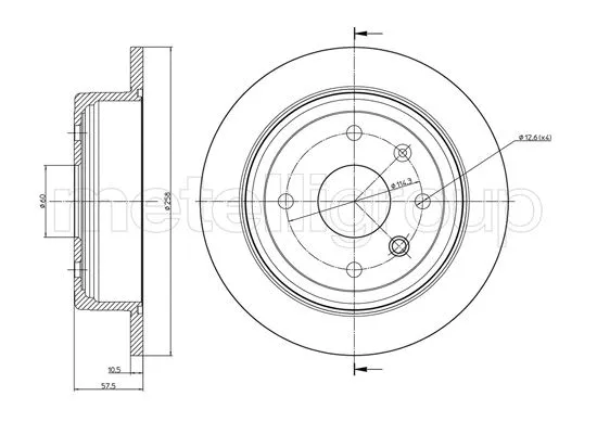 Brake Disc (23-0953)