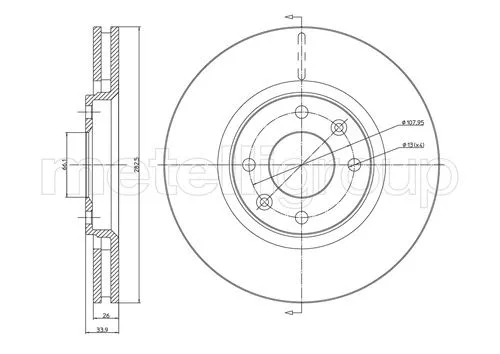 Brake Disc (23-0566C)