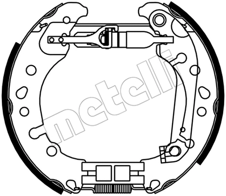 Brake Shoe Set (51-0530)