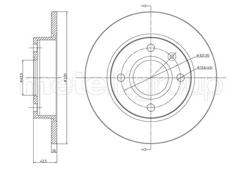 Brake Disc (23-0168)