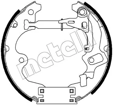 Brake Shoe Set (51-0503)