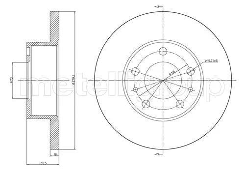 Brake Disc (23-0339)