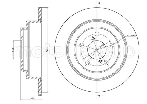 Brake Disc (23-0671)