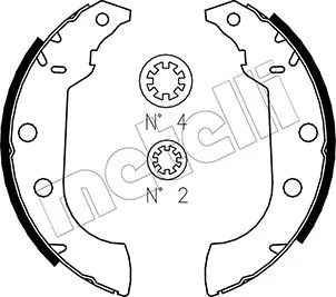 Brake Shoe Set (53-0323)