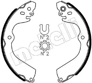 Brake Shoe Set (53-0610)