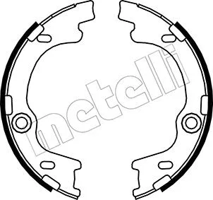 Brake Shoe Set, parking brake (53-0185)