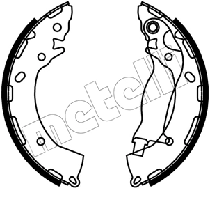 Brake Shoe Set (53-0747)