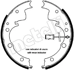 Brake Shoe Set (53-0065)
