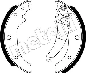 Brake Shoe Set (53-0489)