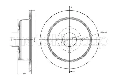 Brake Disc (23-0649)