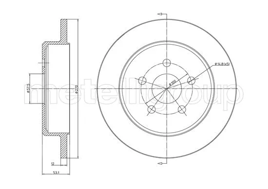 Brake Disc (23-1690C)