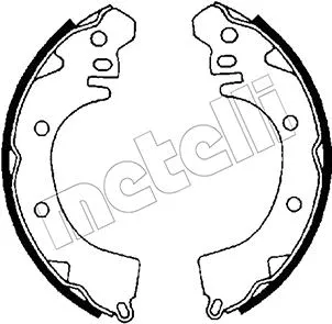 Brake Shoe Set (53-0252)