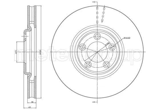 Brake Disc (23-1496C)