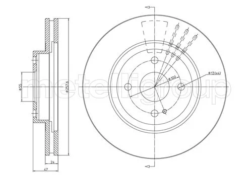 Brake Disc (23-0619)